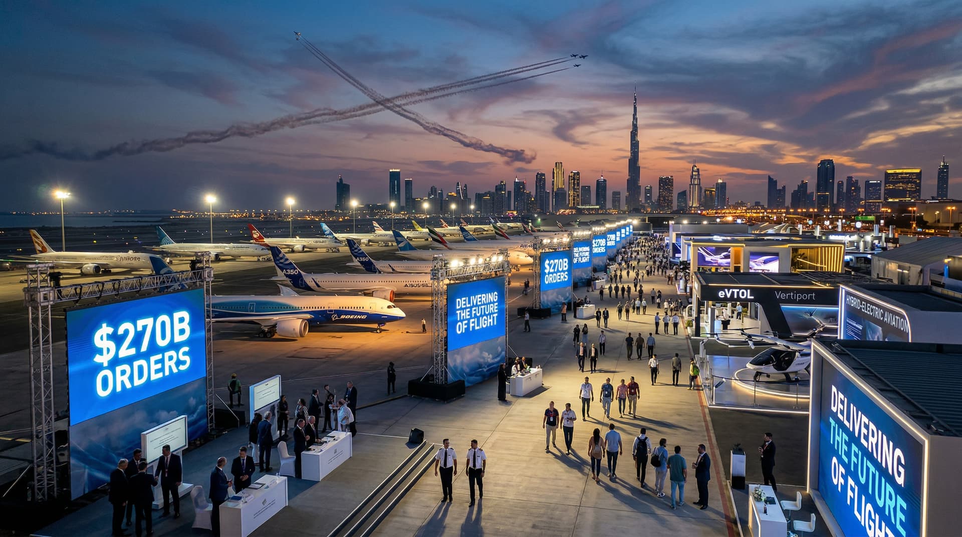 Dubai Airshow 2024: Airlines Seal $270B Jet Orders