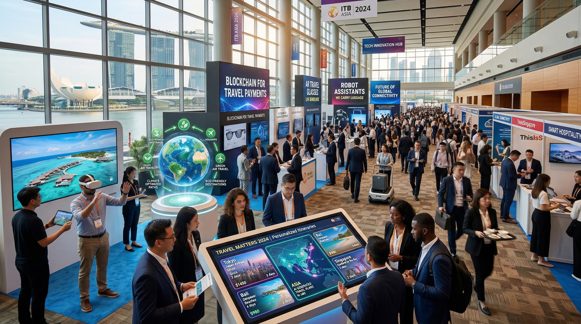 ITB Asia 2024: Top Travel Tech Tips from Singapore Expo