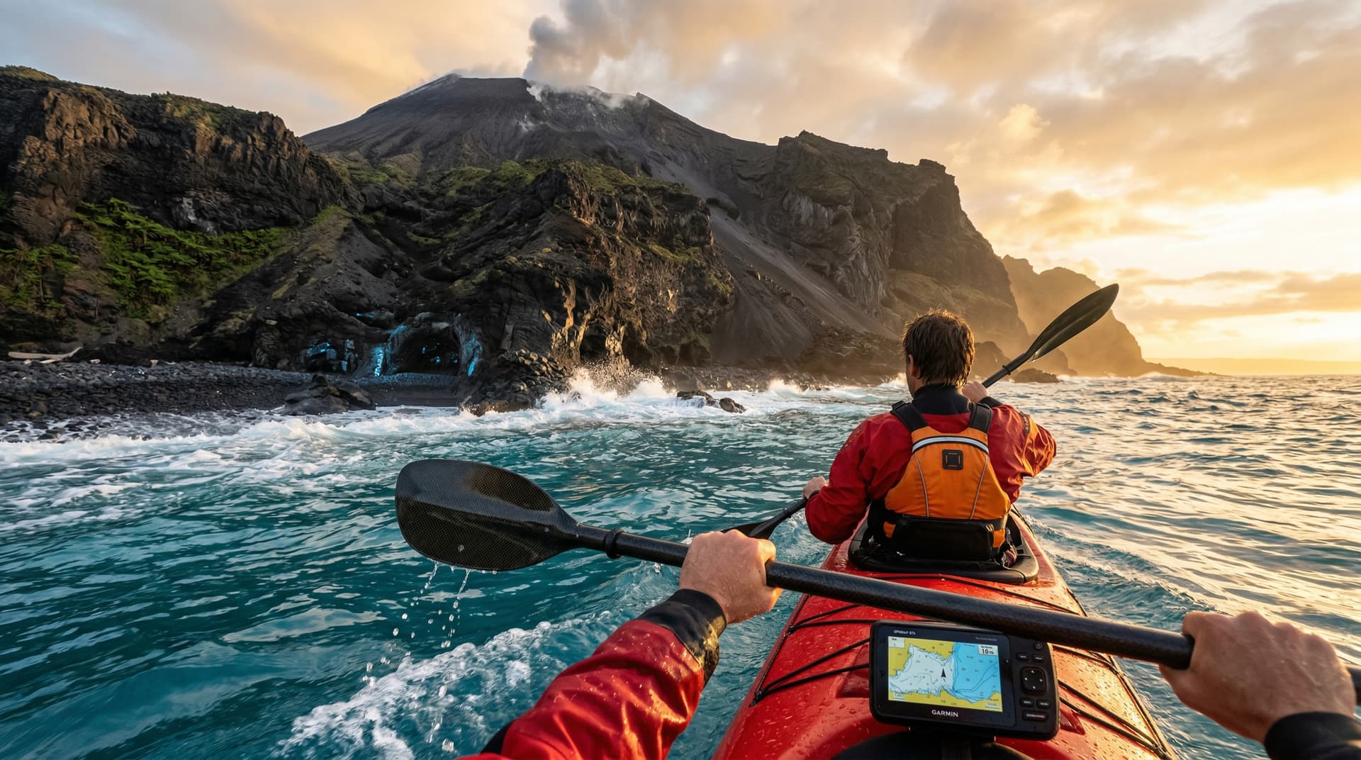 NOAA Nautical Mapping Tech Charts Tevita Island at 10cm GPS for $4,800 Trips