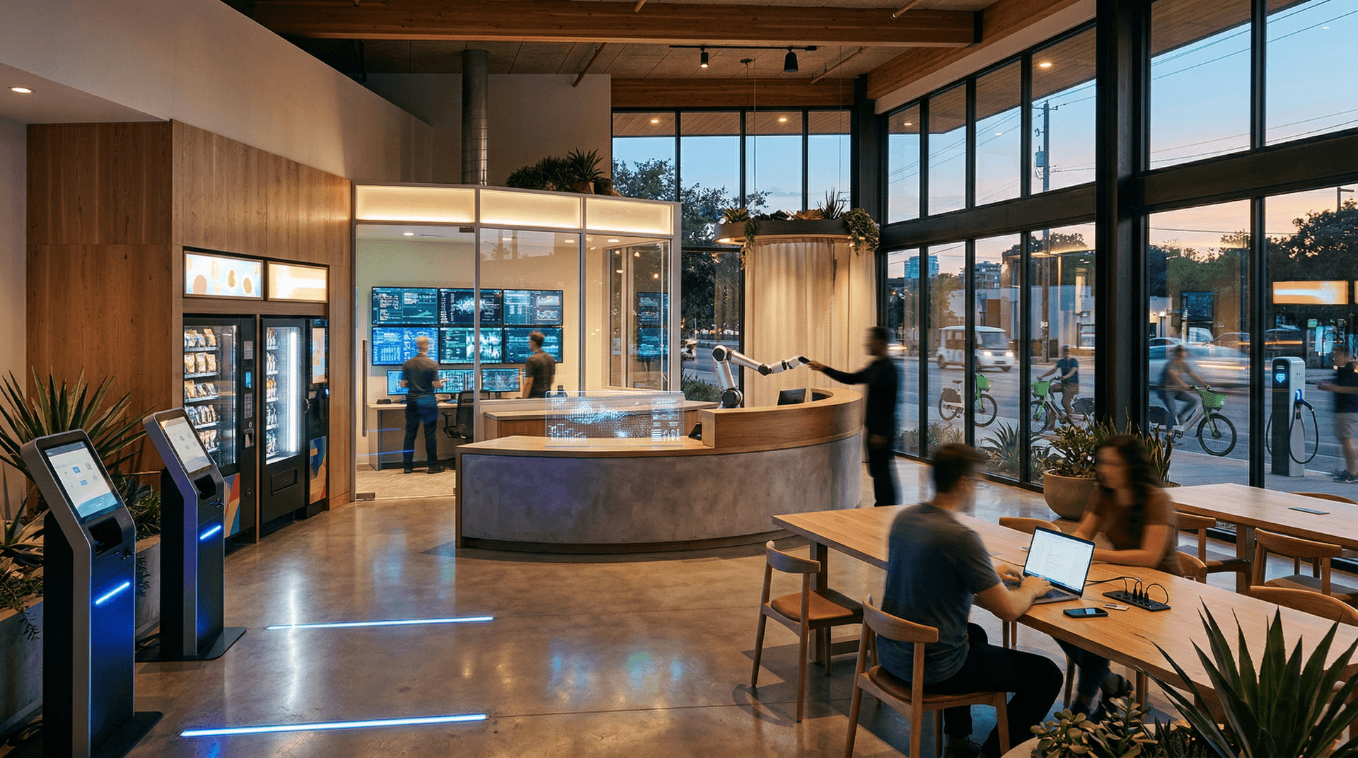 AI Hotels Cut Labor 40% in Selective Human Service's Austin Debut