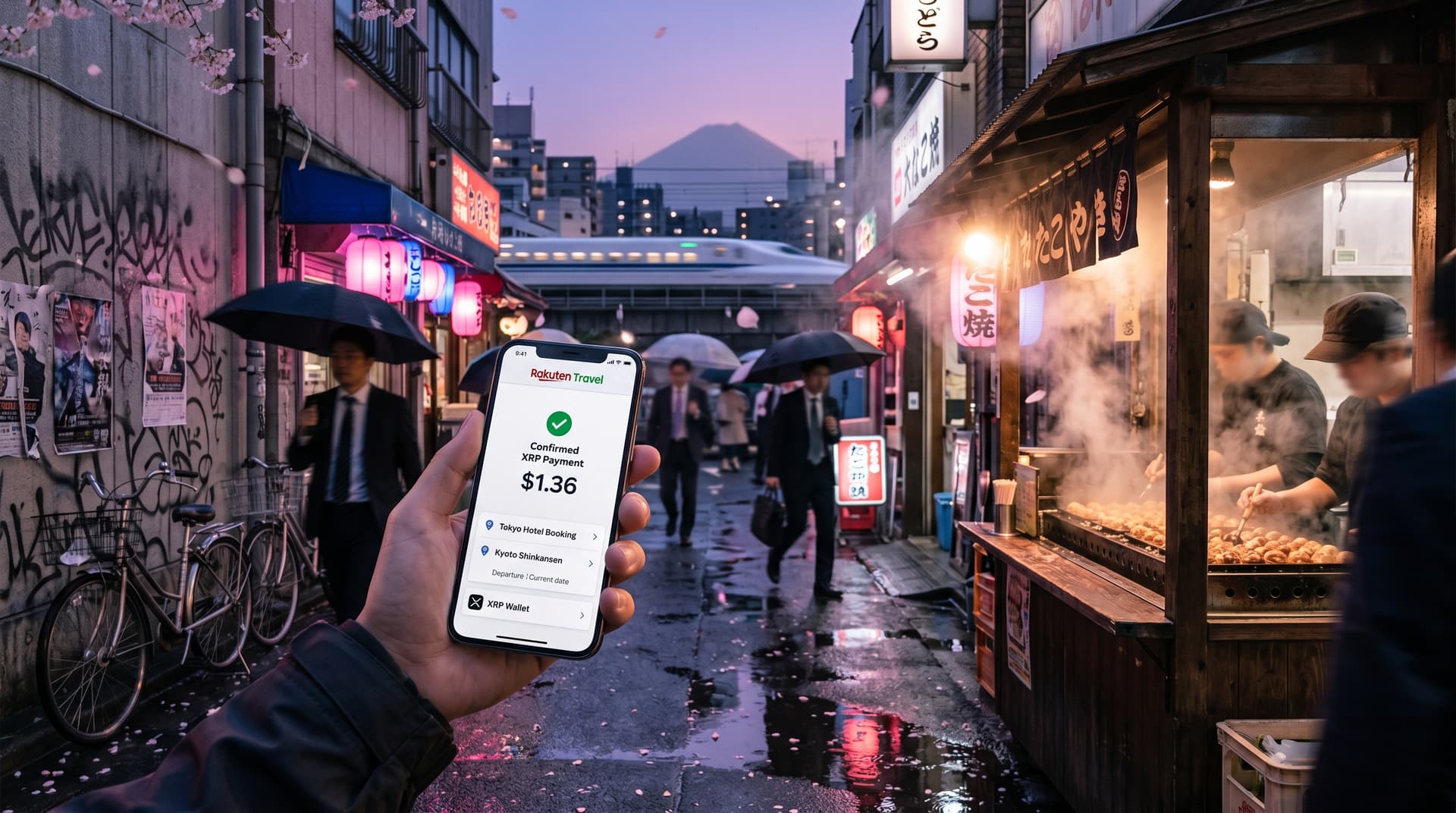 Rakuten Wallet XRP Integration Launches at $1.36 for Japan Travel