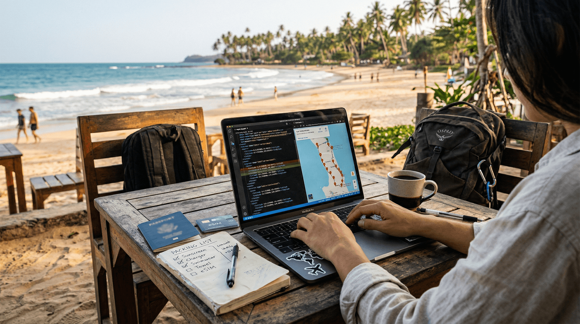 Git Diff Driver Tracks Nomad Itineraries and Routes
